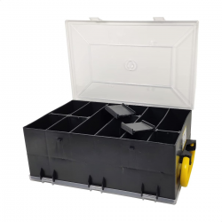 Organizador Double Box 24 Divisórias Ajustáveis 4019 Polymer