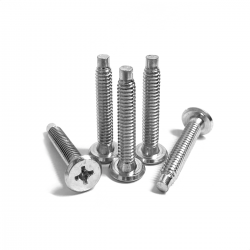 Parafuso CPL Tampinha Rosca Máquina Phillips 1/4x1.1/2 Com Ponta Guia - 100 Peças