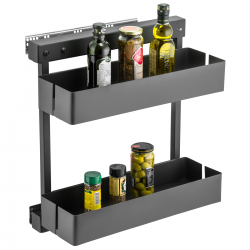 Porta Condimentos Master Grafite 9009 - Schmitt