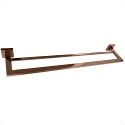 Porta Toalha Duplo Linha Eterna Red Gold Italyline