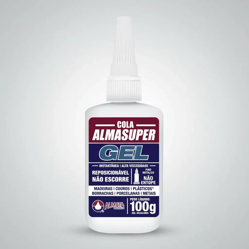 Adesivo Instant AlmaSuper AEI1500 GEL 100g Almaflex