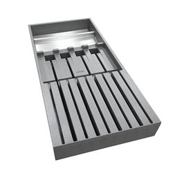 Ambia-Line Porta Facas Cinza Orion Esc 9809820
