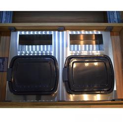 Lixeira Destine 4320 Com 2 Baldes e Porta Objetos Masutti Copat