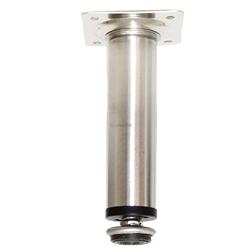 Pé Redondo para Móveis 10cm Inox Escovado Renna