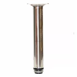 Pé Redondo para Móveis 20cm Inox Polido Renna