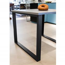 Pé de Mesa Square 6341 Preto Fosco Masutti Copat