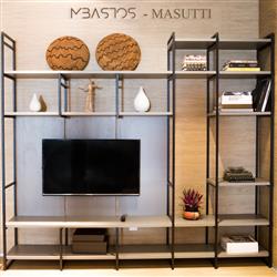 Estrutura Tubular 6328 M.Start 2,2 Metros Preto Masutti Copat