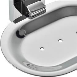 Saboneteira Para Banheiro Italyline Eterna Inox