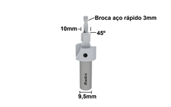 Escareador 45G 10x3 G22-A06 Radix