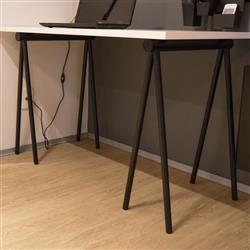 Base de Mesa Cavalete 8818 Preto Masutti Copat