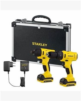 Combo Furadeira Parafusadeira 3/8 Bivolt Schi121s2fk Stanley