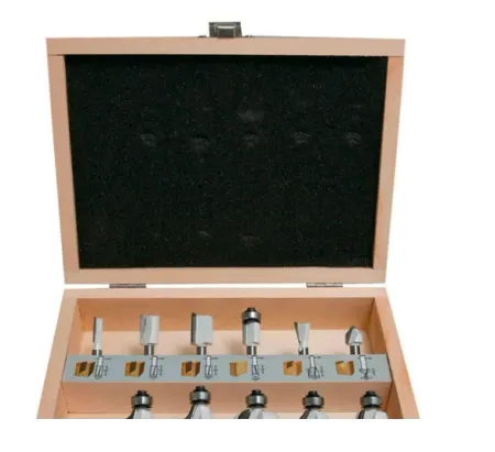 Conjunto de Fresas de Encaixe 1/4 Pol com 12 Peças D-53584 Makita