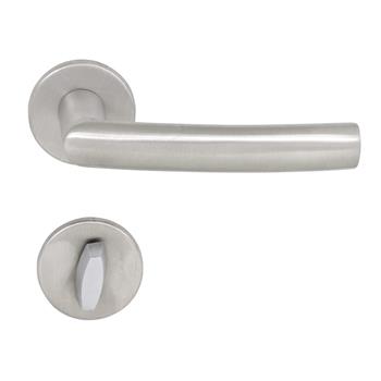 Fechadura Brava 5086593/55 WC Inox Escovado Cromo Fosco