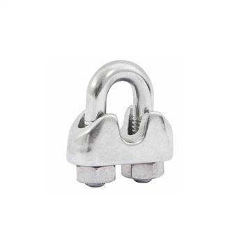 Grampo Clips Para Cabo De Aço 3/8 Profissional Unidade