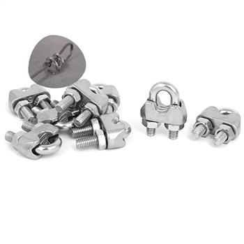 Grampo Clips Para Cabo De Aço 3/8 Profissional Unidade