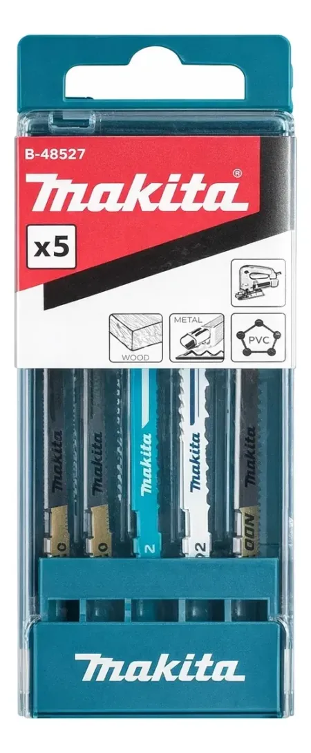 Jogo Lâmina de Serra Com 5 Serras B-48527 - Makita