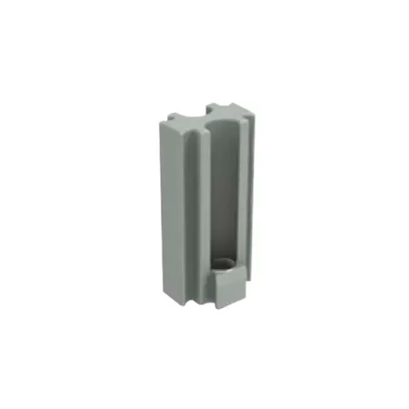 Kit Conector Link Reto Com Gabarito e Parafuso Preto 12 Unidades