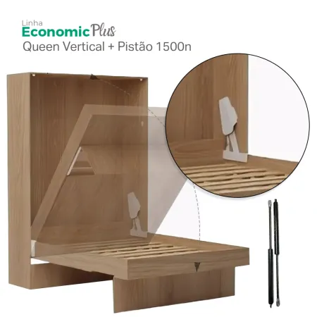 Kit Ferragens Cama Queen Vertical Economic Plus OrangeBed