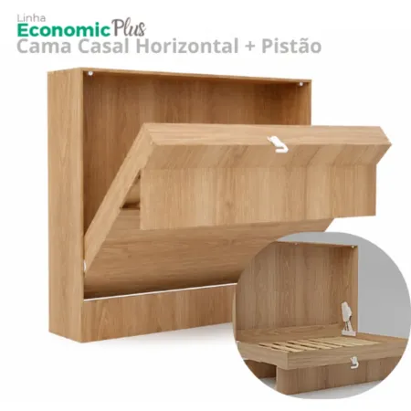 Kit Ferragens Economic Plus Universal Cama Casal Horizontal OrangeBed
