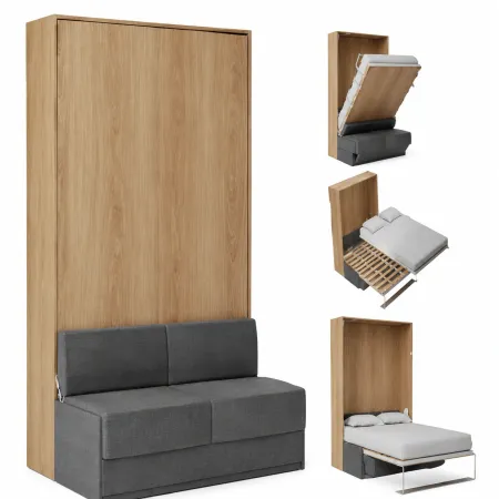 Kit Ferragens Linha Prime Cama de Solteiro Vertical OrangeBed