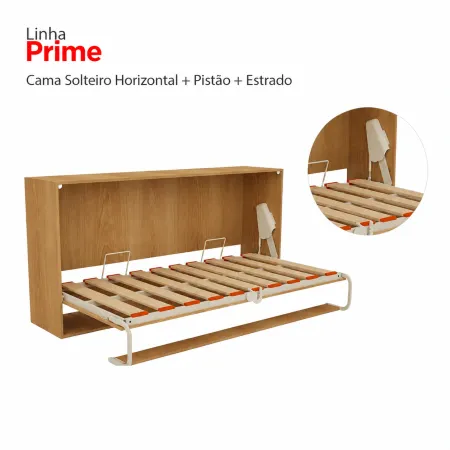 Kit Ferragens Linha Prime Solteiro Horizontal OrangeBed