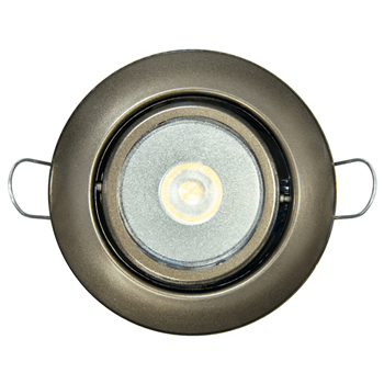 Luminária Led Spot Branco Frio de embutir Dicroled Cromado 2W 1143