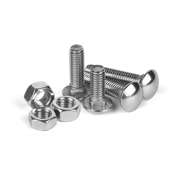 Parafuso Frances para Estruturas Com Porca 5/16x3  - 100 Peças
