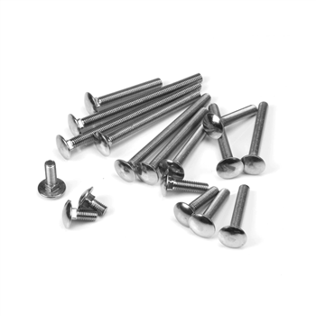 Parafuso Frances para Estruturas Com Porca 5/16x3  - 100 Peças