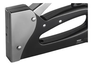 Pistola De Grampos Grampeador Para Tapeceiro Manual Acc 4600