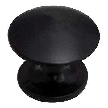 Puxador Cogumelo 25mm Preto Acetinado