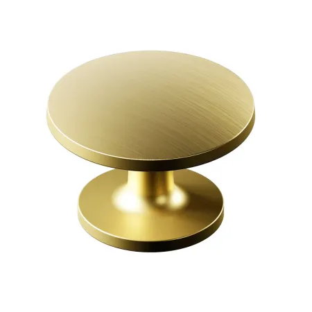 Puxador Ponto Redondo IL808 30mm Dourado Fosco