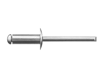 Rebite Repuxo Pop Aluminio 322 - 3,2x22 - 100 Peças