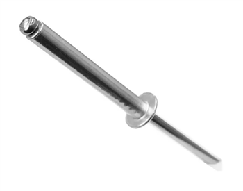 Rebite Repuxo Pop Alumínio 414 4,0x14mm com 100 Peças