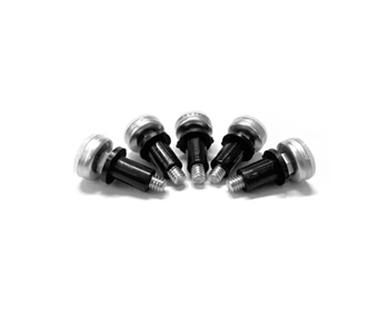 Sapata Pé Niveladora Metal Com Bucha 1/4x1 10 Peças
