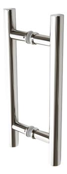 Puxador Blindex Duplo Porta De Vidro Italyline 2x50/70cm