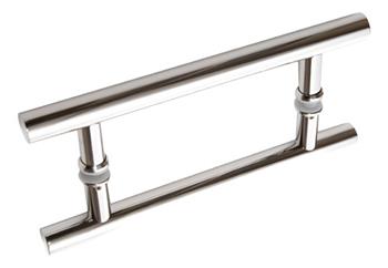 Puxador Blindex Duplo Porta De Vidro Italyline 2x50/70cm