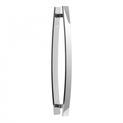 Puxador Blindex Regua MB 4301 Inox Polido
