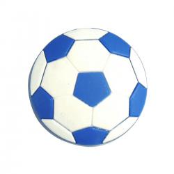 Puxador Bola Futebol Azul em PVC 38mm IL5542 - ItalyLine