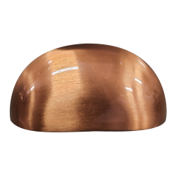 Puxador Concha 64mm Cobre Escovado - Gruppa