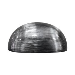 Puxador Concha 64mm Prata Velha - Gruppa