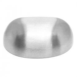 Puxador Concha 64mm Niquel Escovado Gruppa