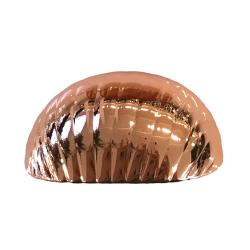 Puxador Concha Ostra 64mm Cobre Brilhante - Gruppa