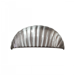 Puxador Concha Ostra 64mm Níquel Escovado - Gruppa