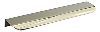 Puxador De Moveis Dourado Brilhante Alumínio Smart 128mm