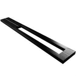 Puxador Blindex Espingarda MB 2050 Inox Preto