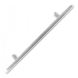 Puxador Haste Quadrado 10mm Inox Escovado - Renna