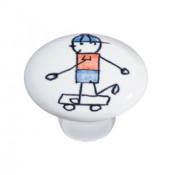 Puxador IL7046 Menino Skate