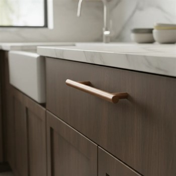 Puxador Primus Inox Champagne Matte 288mm Italyline