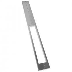 Puxador Espingarda Duplo 2050 Inox Polido