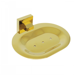 Saboneteira Eterna Gold Inox - Italyline